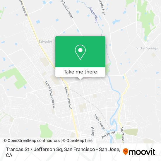 Mapa de Trancas St / Jefferson Sq