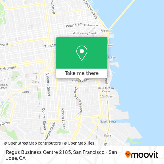 Mapa de Regus Business Centre 2185