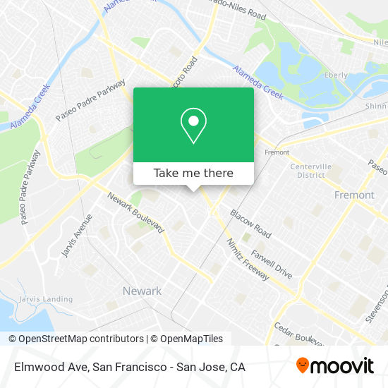 Mapa de Elmwood Ave