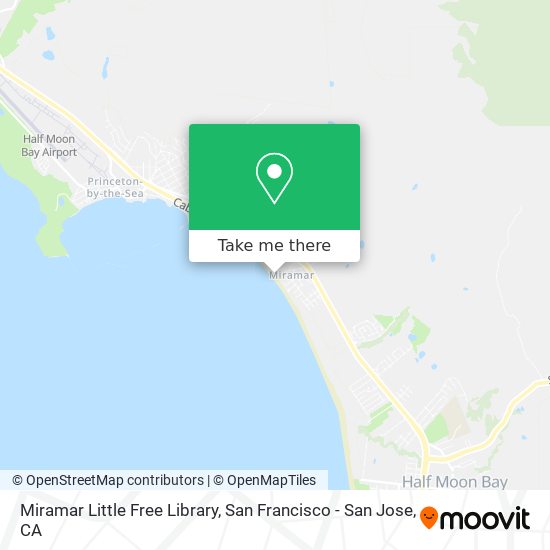 Mapa de Miramar Little Free Library