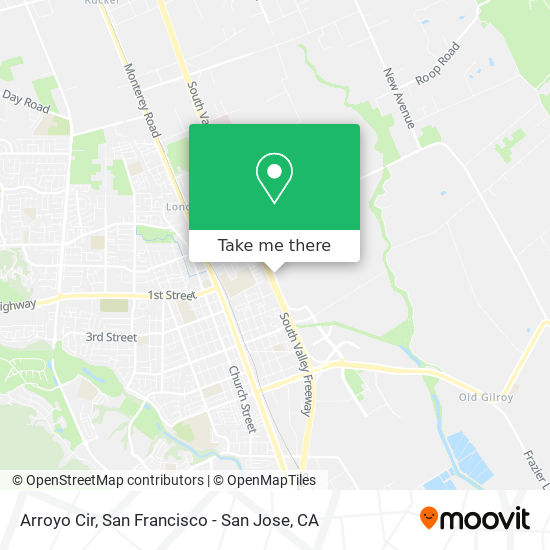 Arroyo Cir map