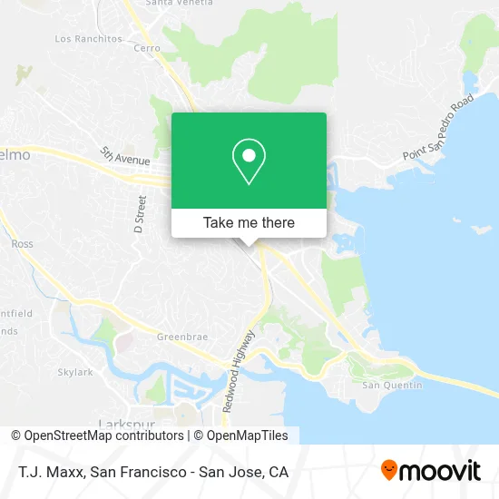 T.J. Maxx map