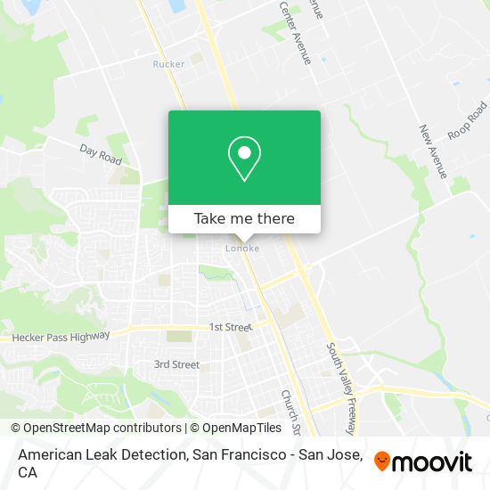 American Leak Detection map