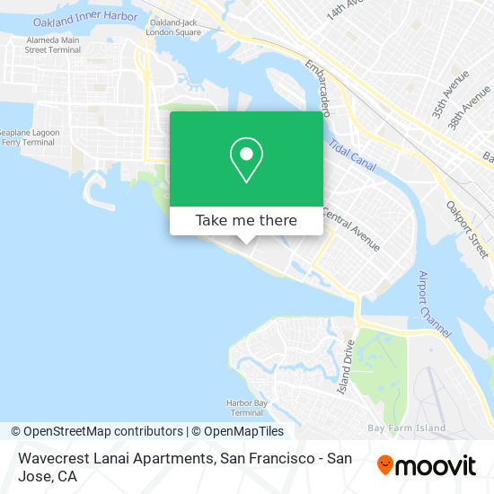 Wavecrest Lanai Apartments map