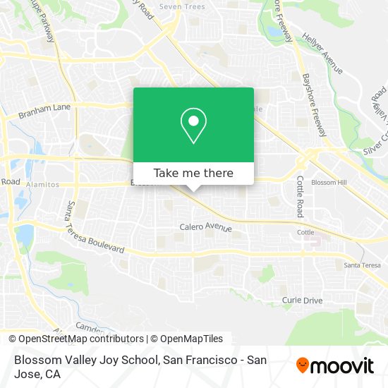 Blossom Valley Joy School map