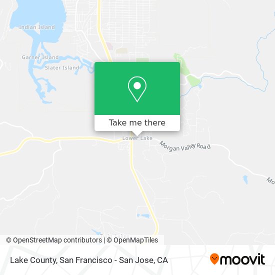 Mapa de Lake County