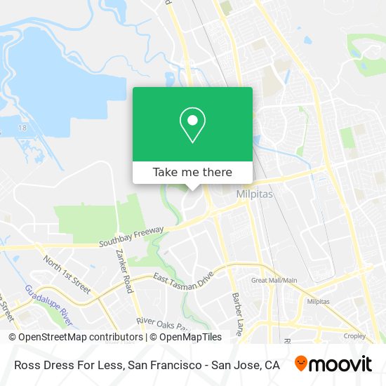 Ross Dress For Less map