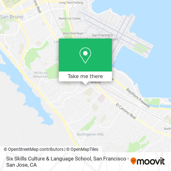 Six Skills Culture & Language School map