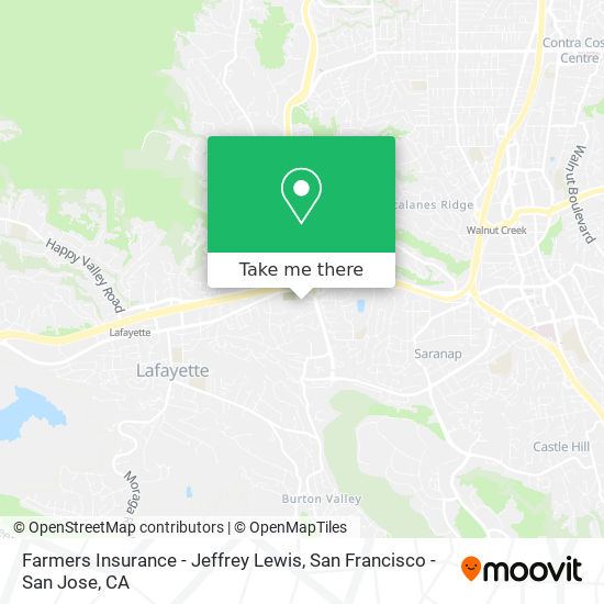 Farmers Insurance - Jeffrey Lewis map