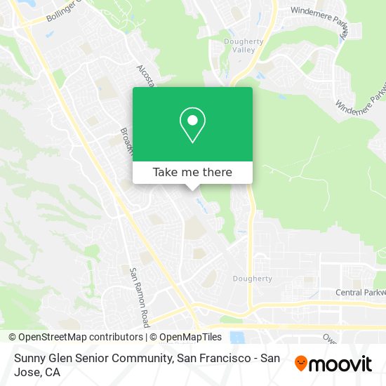 Sunny Glen Senior Community map