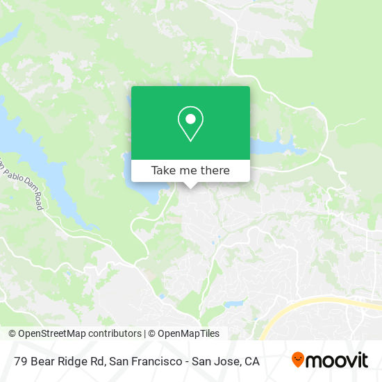 Mapa de 79 Bear Ridge Rd