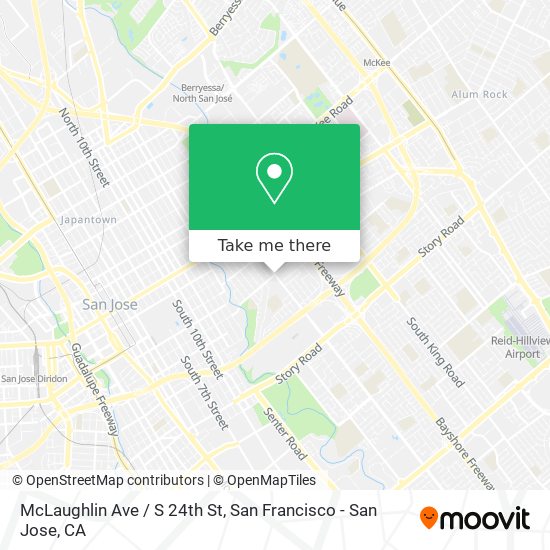 Mapa de McLaughlin Ave / S 24th St