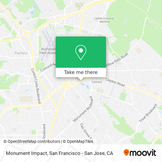 Monument Impact map