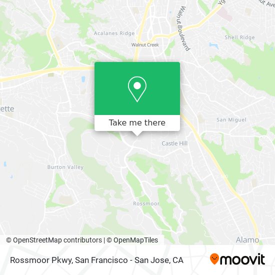 Mapa de Rossmoor Pkwy