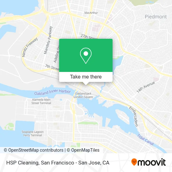 Mapa de HSP Cleaning