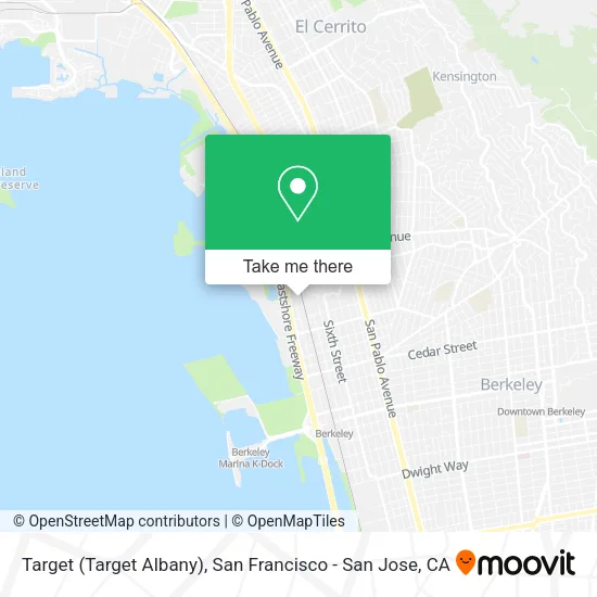 Mapa de Target (Target Albany)