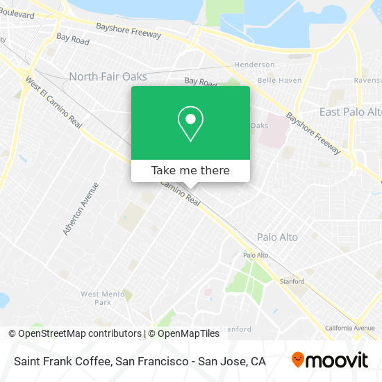 Mapa de Saint Frank Coffee