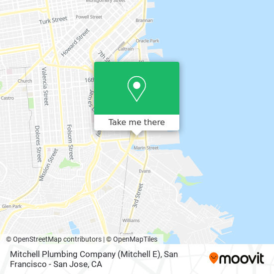 Mitchell Plumbing Company (Mitchell E) map