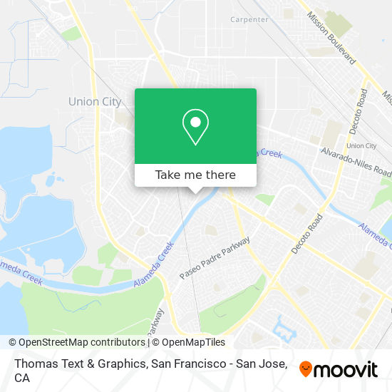Thomas Text & Graphics map