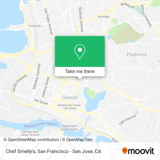 Chef Smelly's map