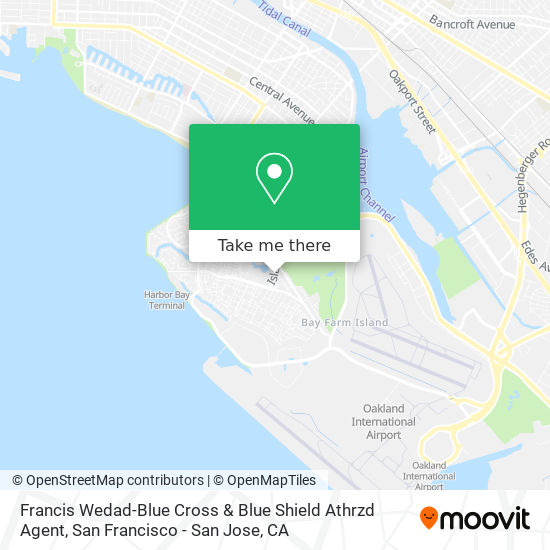 Mapa de Francis Wedad-Blue Cross & Blue Shield Athrzd Agent