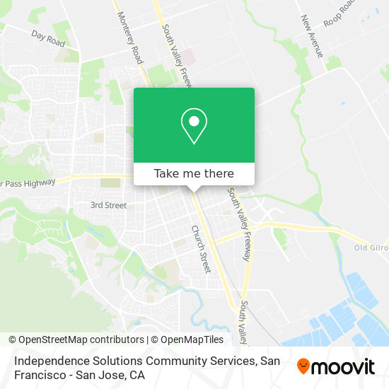 Independence Solutions Community Services map