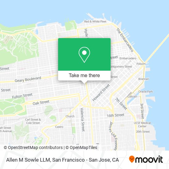 Mapa de Allen M Sowle LLM