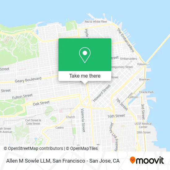 Mapa de Allen M Sowle LLM