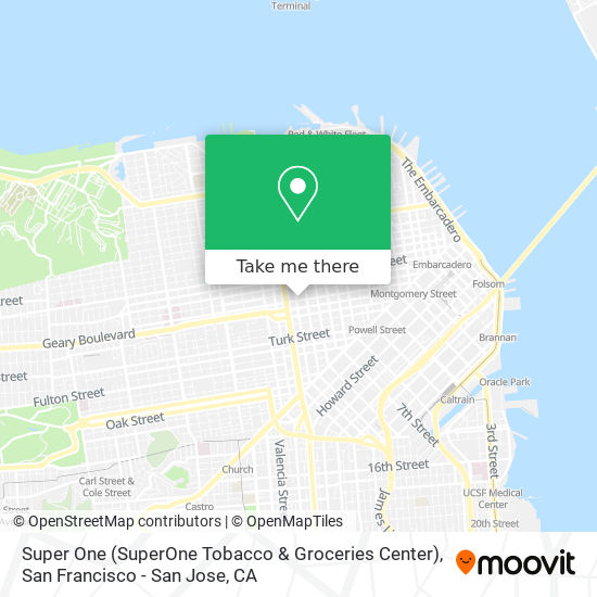 Super One (SuperOne Tobacco & Groceries Center) map