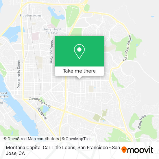 Mapa de Montana Capital Car Title Loans