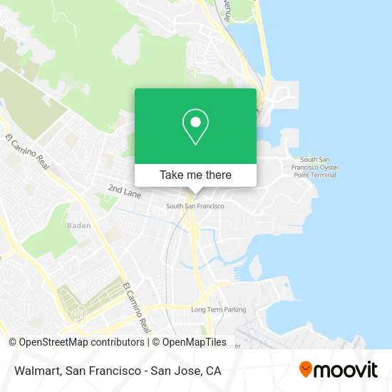 Mapa de Walmart