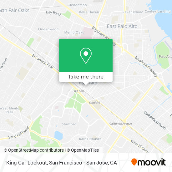 King Car Lockout map