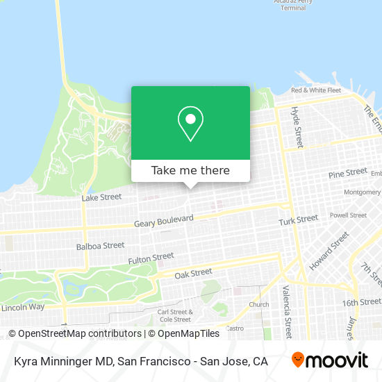 Kyra Minninger MD map