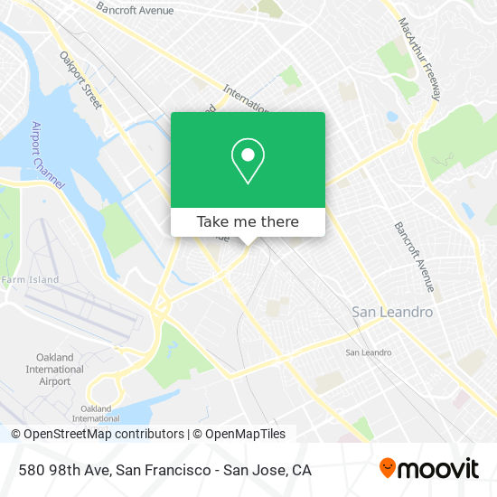 580 98th Ave map