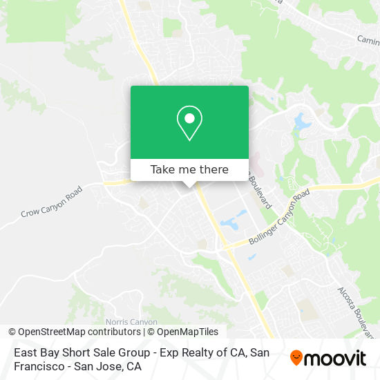 Mapa de East Bay Short Sale Group - Exp Realty of CA