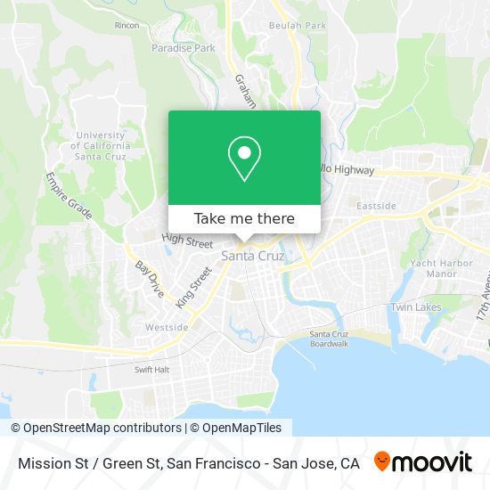 Mapa de Mission St / Green St