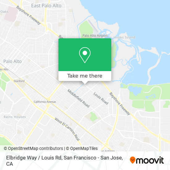 Mapa de Elbridge Way / Louis Rd