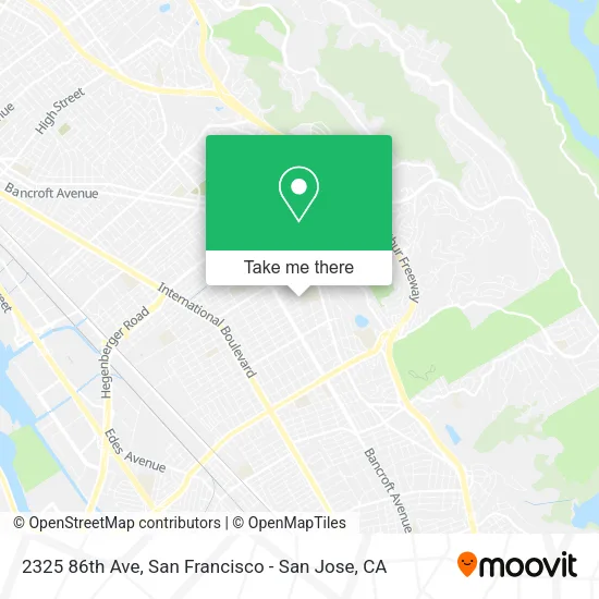 Mapa de 2325 86th Ave