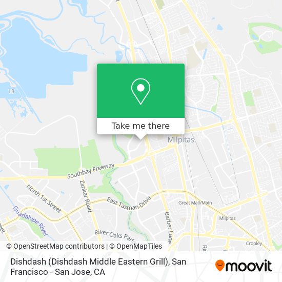 Dishdash (Dishdash Middle Eastern Grill) map