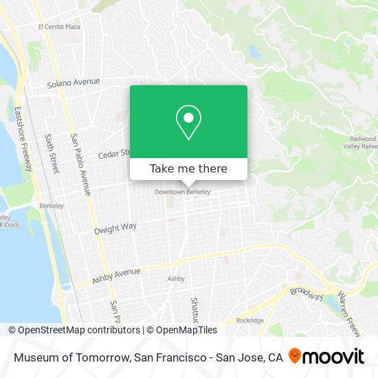 Museum of Tomorrow map