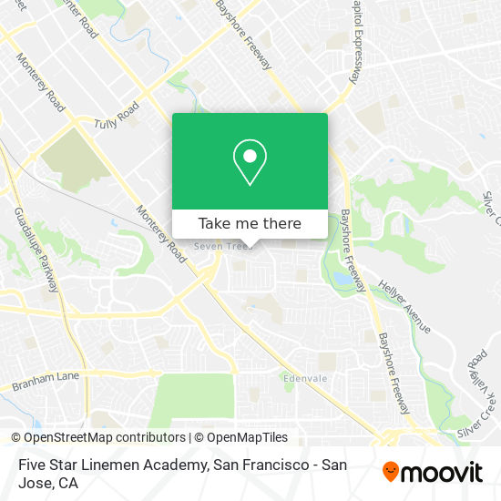 Five Star Linemen Academy map