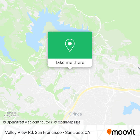 Mapa de Valley View Rd
