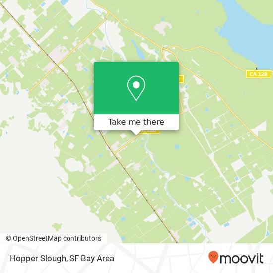 Hopper Slough map