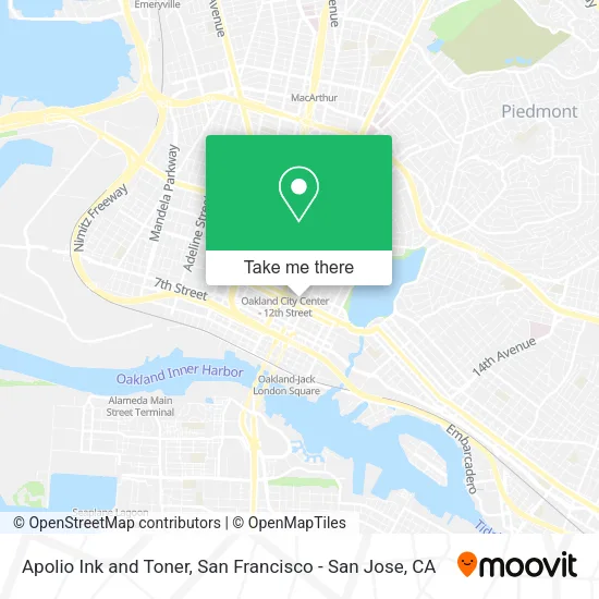 Apolio Ink and Toner map