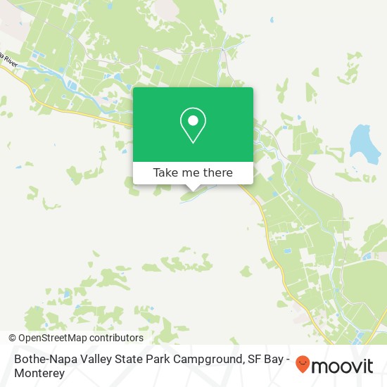 Mapa de Bothe-Napa Valley State Park Campground