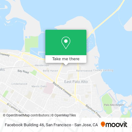 Mapa de Facebook Building 46