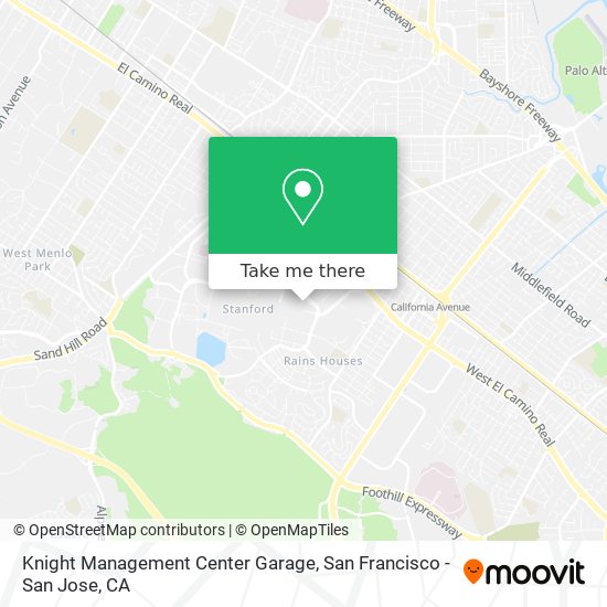 Mapa de Knight Management Center Garage