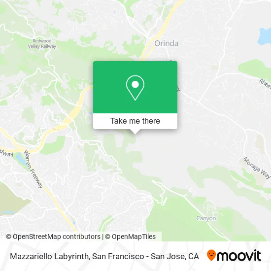 Mazzariello Labyrinth map