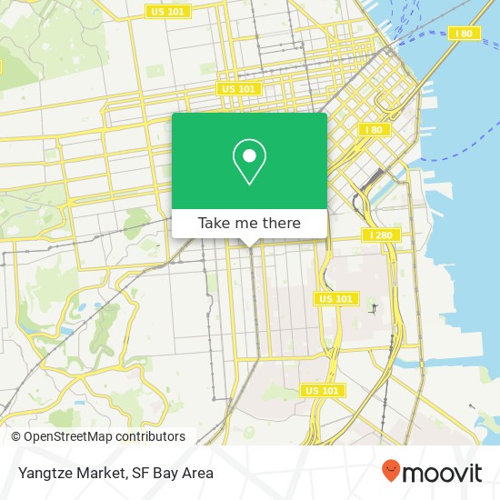 Mapa de Yangtze Market