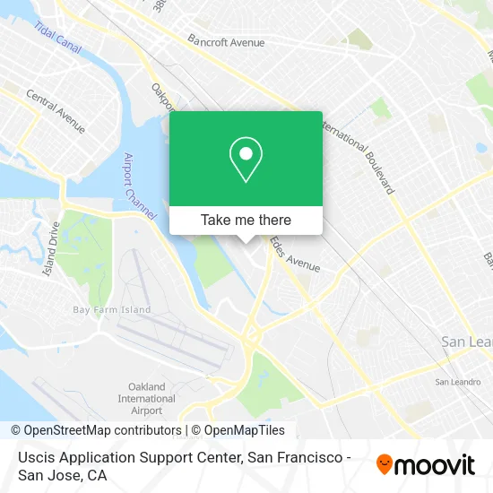 Uscis Application Support Center map